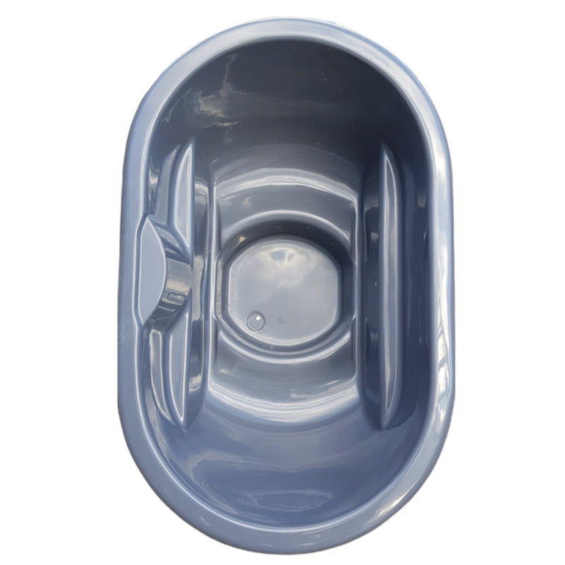 2 person tub ofuro arial view lining