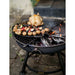 Firepits UK Classic Fire Pit 120cm with half moon BBQ Rack