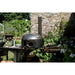 Complete Outdoor Kitchen with Dome Oven Firepits UK close up dome not lit