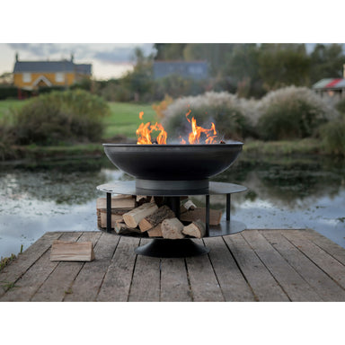 Cast iron fire pit ring discount