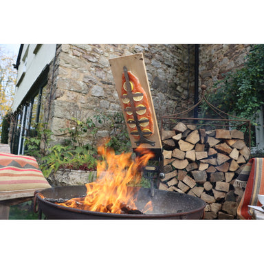 Firepits UK Smoking Plank with firepit