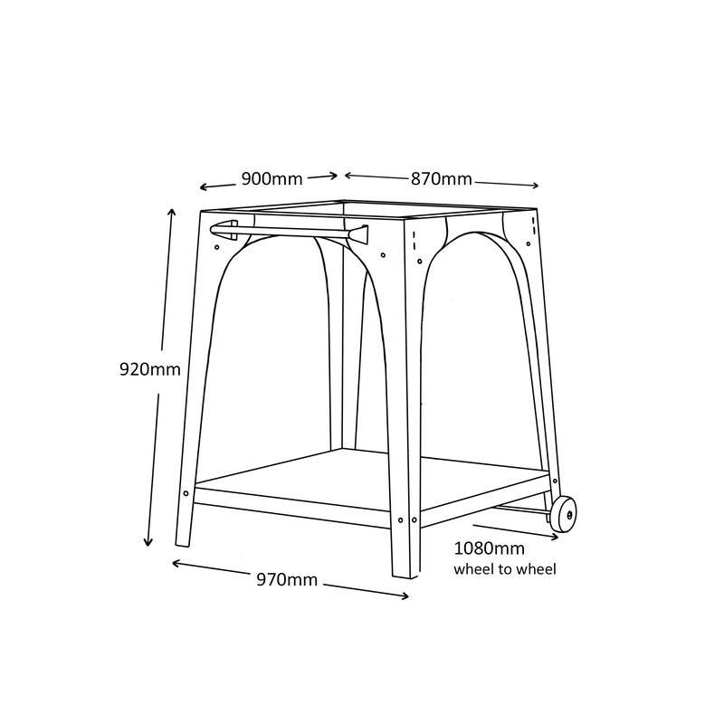 stand dimensions