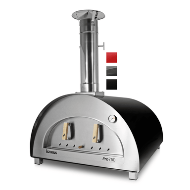 Igneus Pro 750 Wood-Fired Pizza Oven black with door
