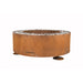 GrillSymbol Corten Steel Fire Pit Luna, ø 119 cm