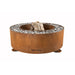 GrillSymbol Corten Steel Fire Pit Luna, ø 119 cm