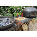 Complete Outdoor Kitchen with Dome Oven Firepits UK close up pizza cooked