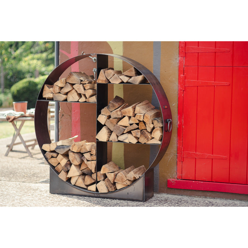 Circular Log Store 120cm Firepits UK