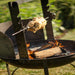 Rotisserie 90cm Firepits UK Chicken on Rotisserie