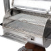 GrillSymbol BBQ Smoker Smoky Beast Silver close up grill